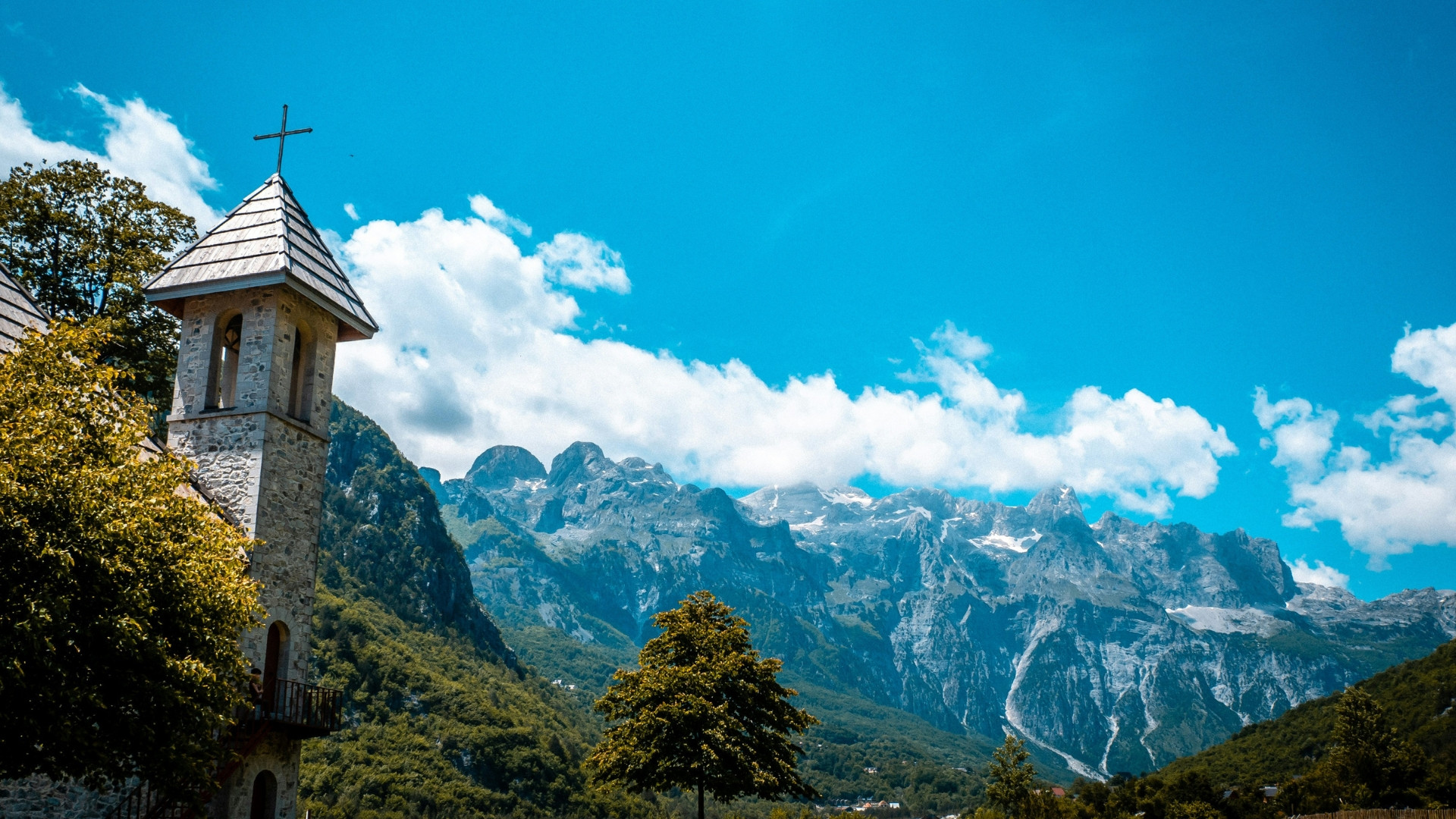 Trekking in den Albanischen Alpen - Theth, Kapelle