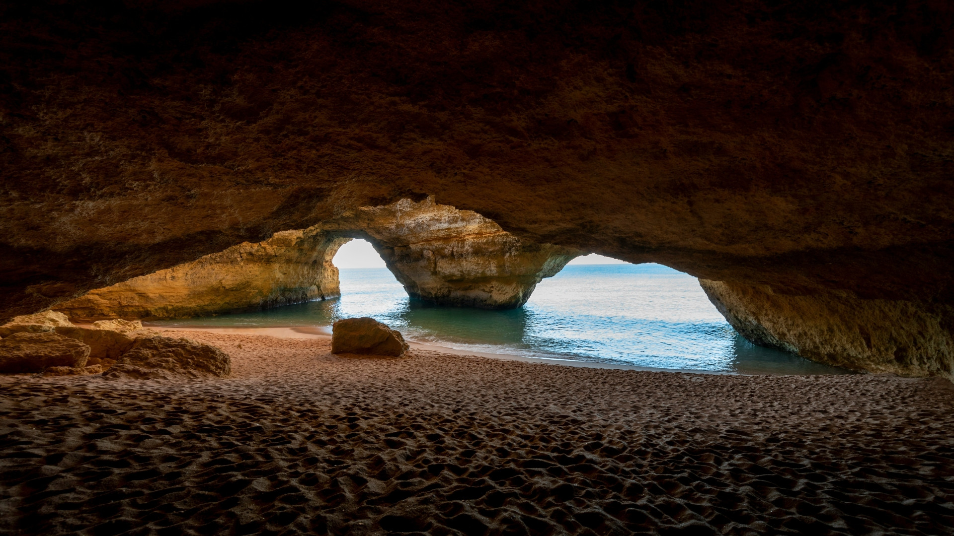 Meeresgrotte Algar Seco - Carvoeiro - Algarve - Portugal