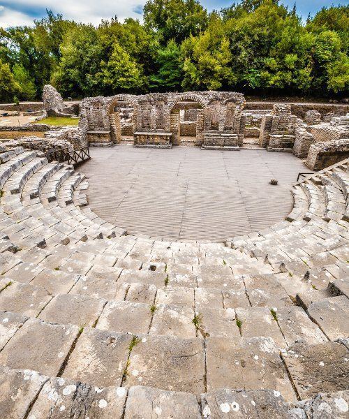 Antikes Theater von Butrint - Region Saranda - Albanien