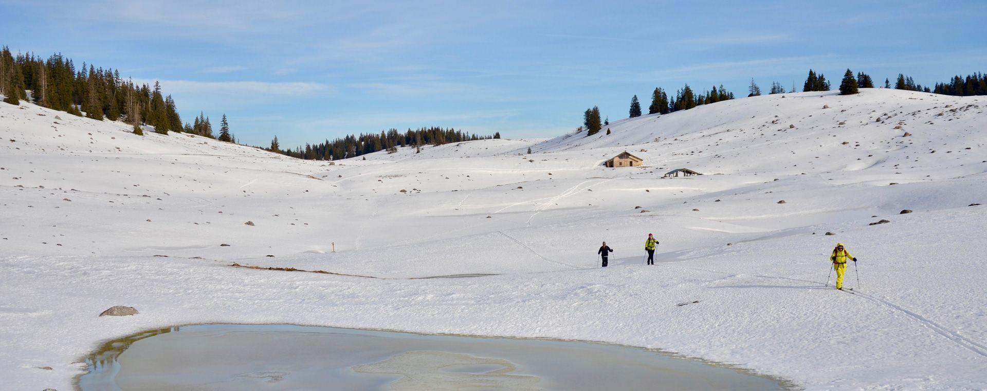 Ebene von Autrans-Méaudre - Vercors - Frankreich