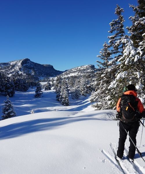 Dorf Autrans im Sommer - Vercors - Frankreich