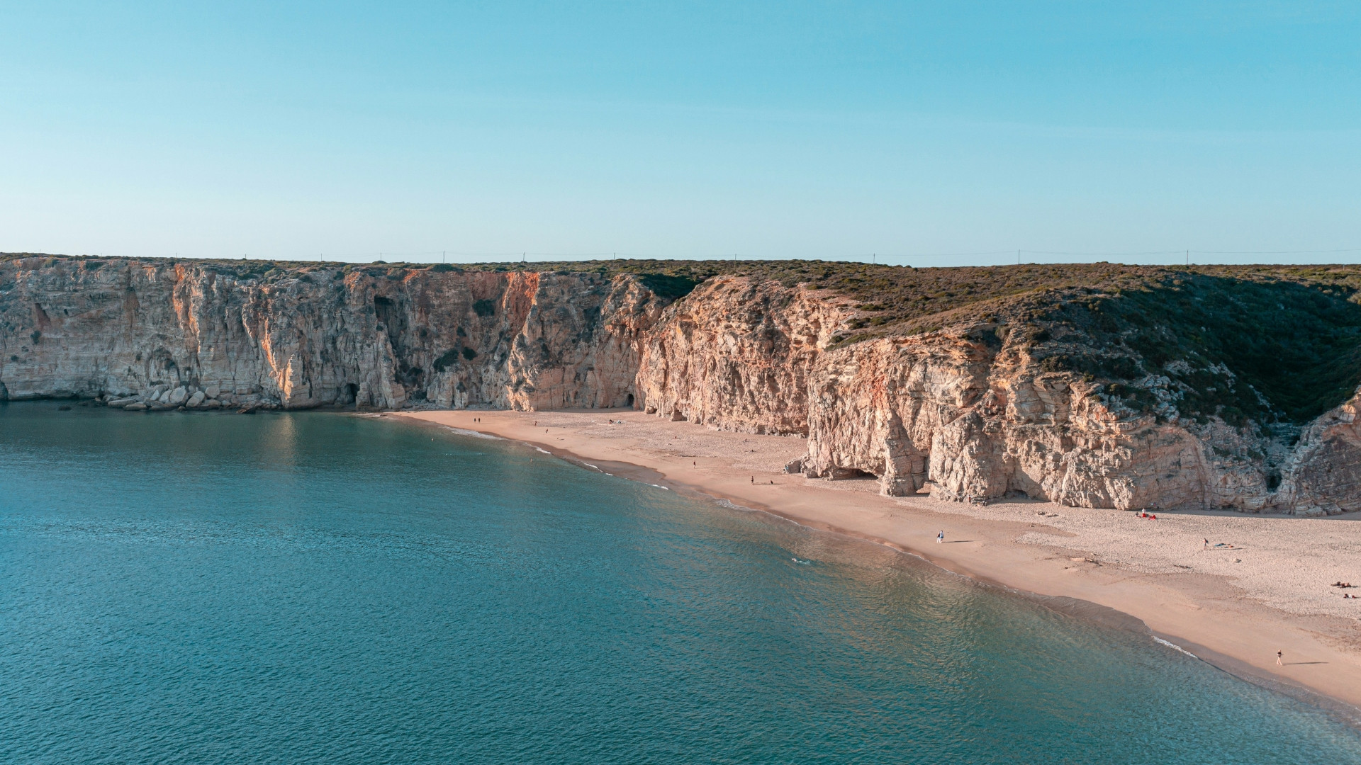 Strand und Klippen - Algarveküste - Portugal