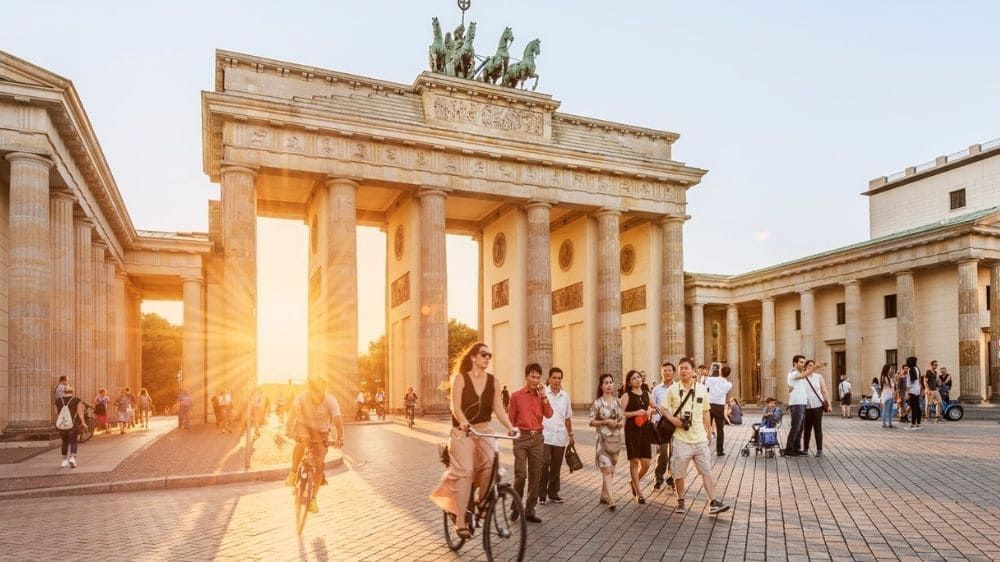 Brandenburger Tor bei Sonnenuntergang - Berlin - Deutschland