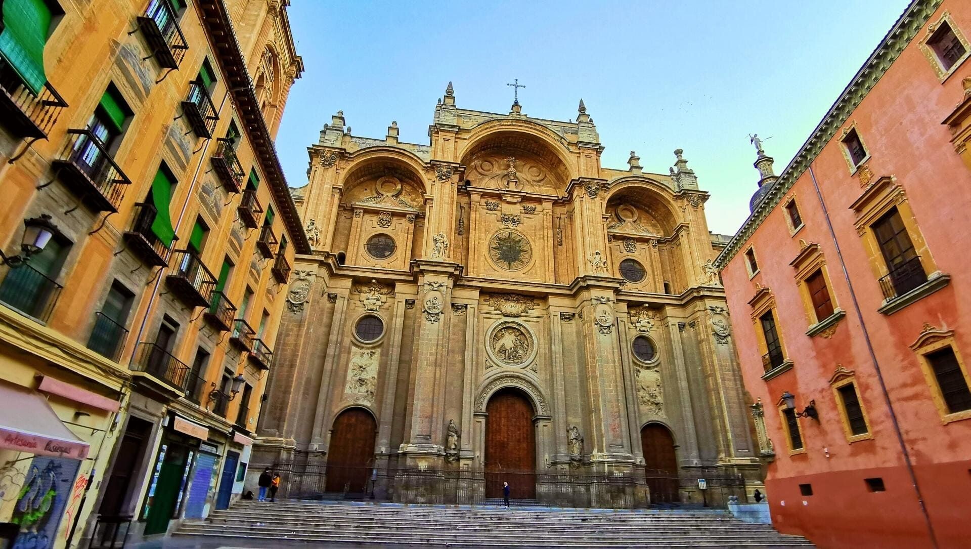 Fassade der Kathedrale von Granada - Andalusien - Spanien