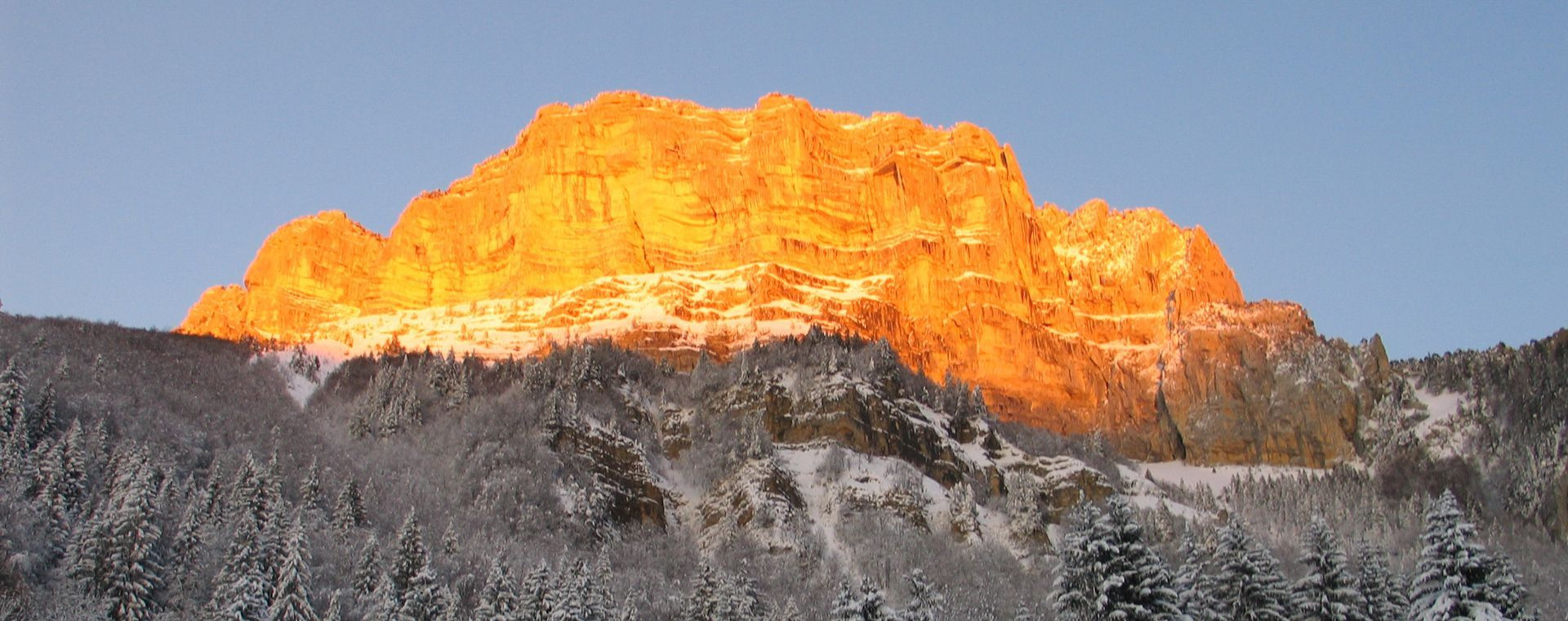 Chartreuse-Massiv im Winter - Alpen - Frankreich