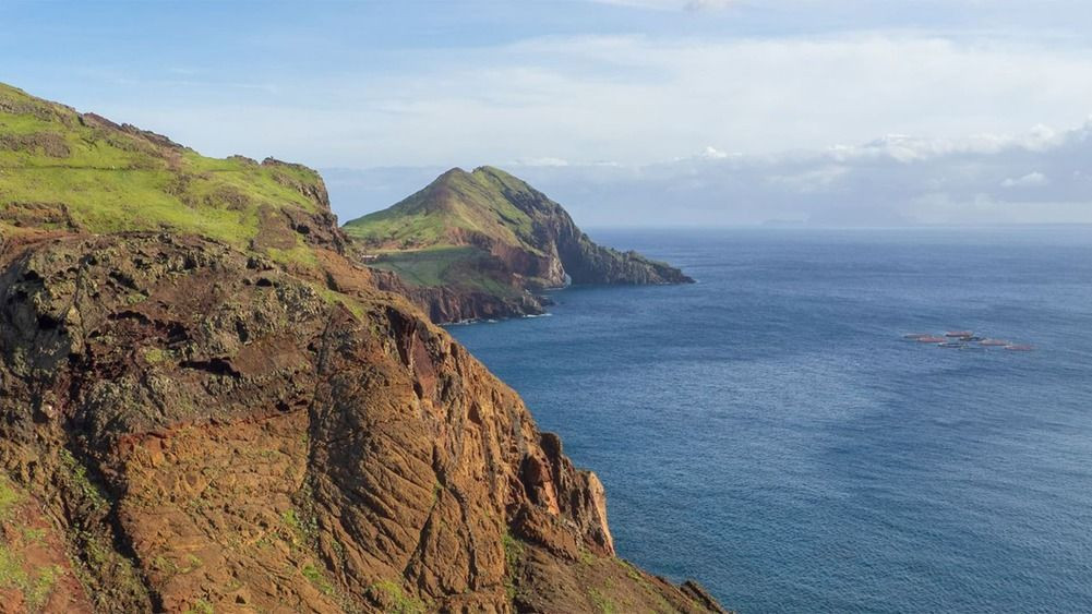 Klippen an der Ponta de São Lourenço - Madeira - Portugal