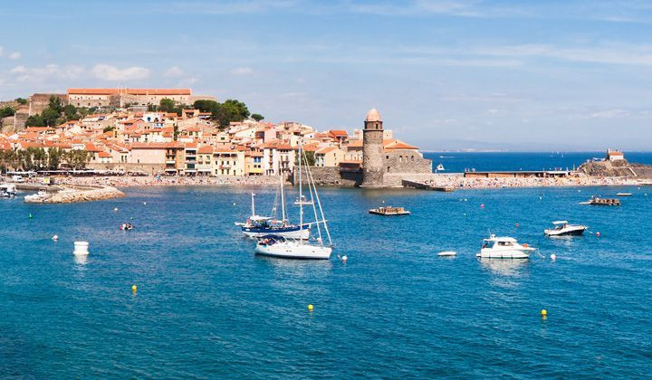 Bucht von Collioure - Côte Vermeille - Frankreich