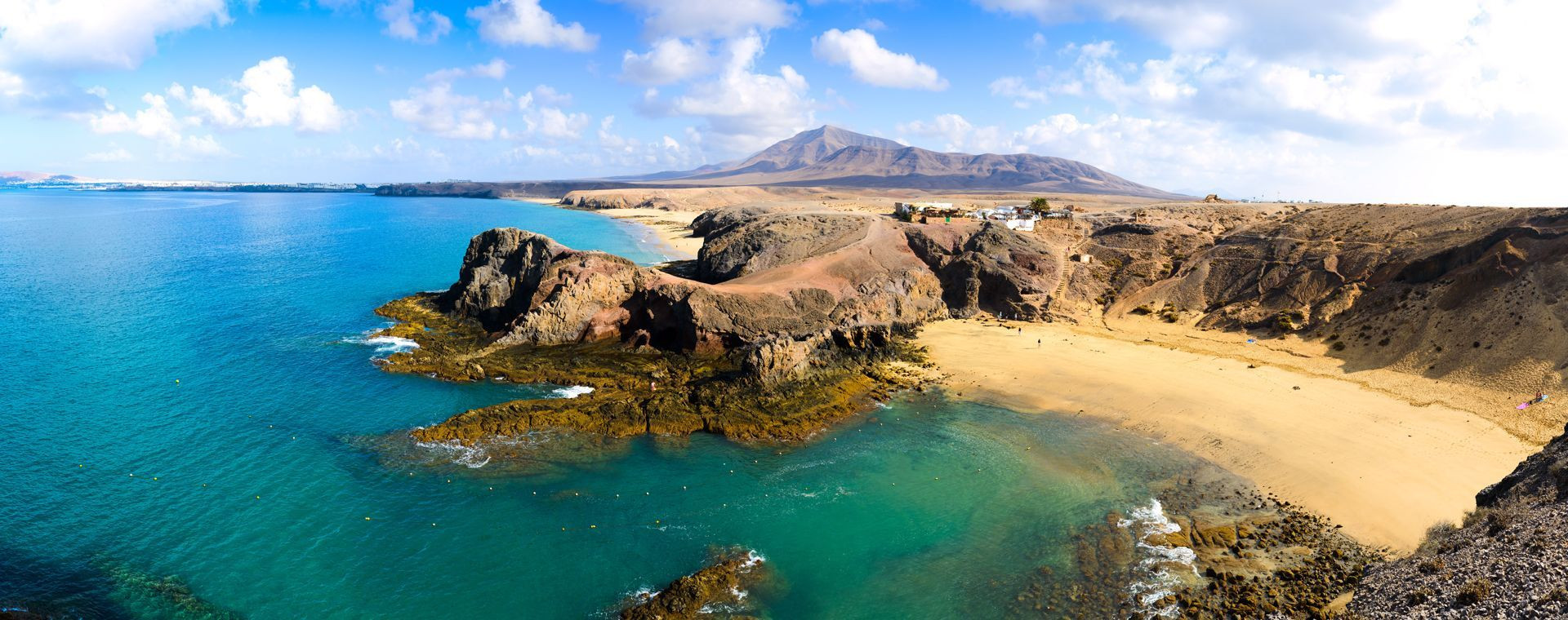 Wilde Bucht und Strand Papagayo - Lanzarote - Kanarische Inseln - Spanien
