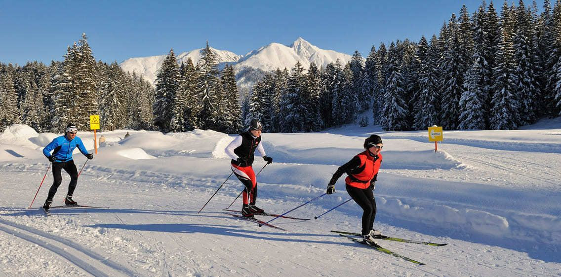 Langlauf in Seefeld - Tirol - Österreich