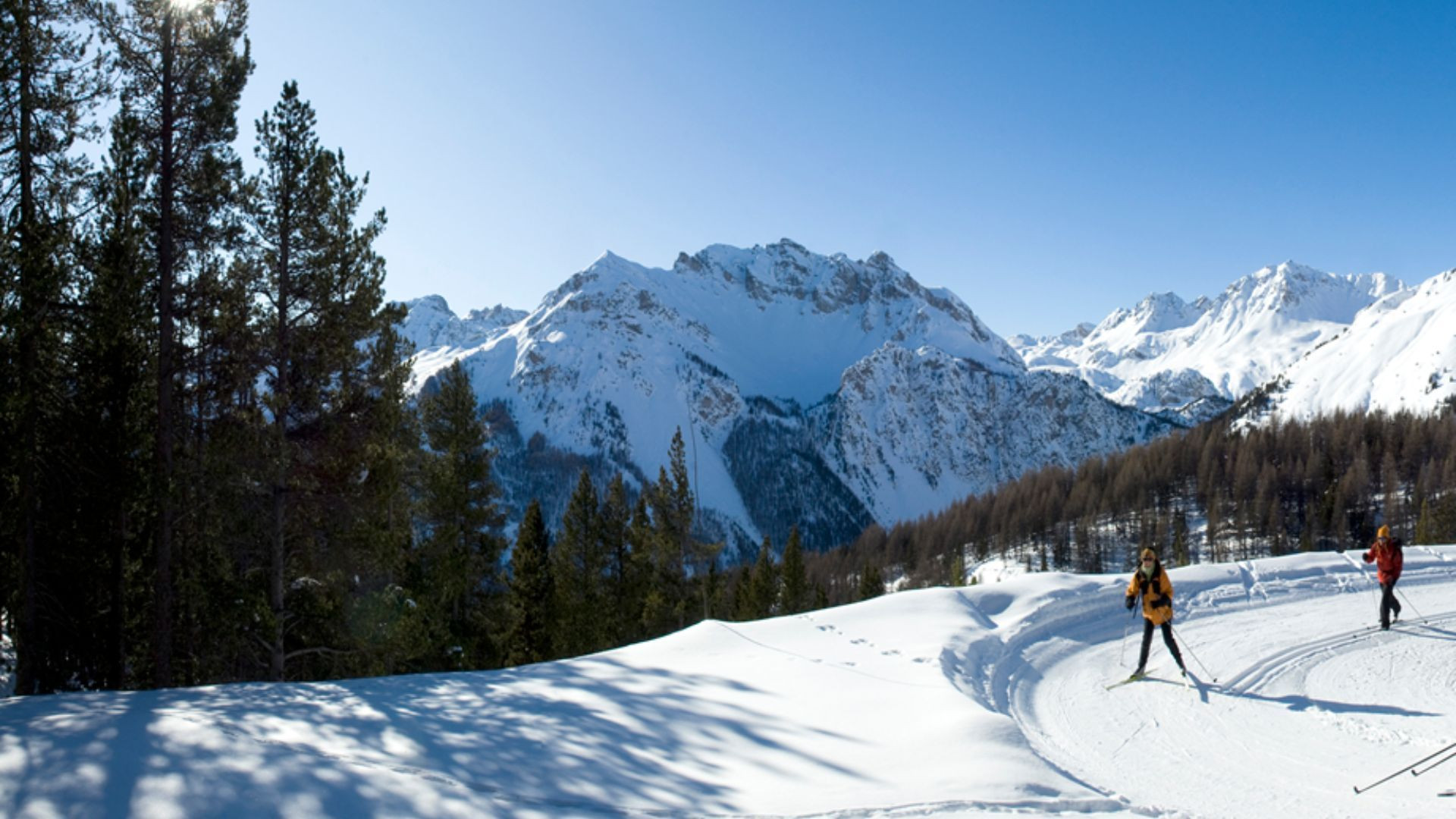 Langlauf - Queyras - Alpen - Frankreich