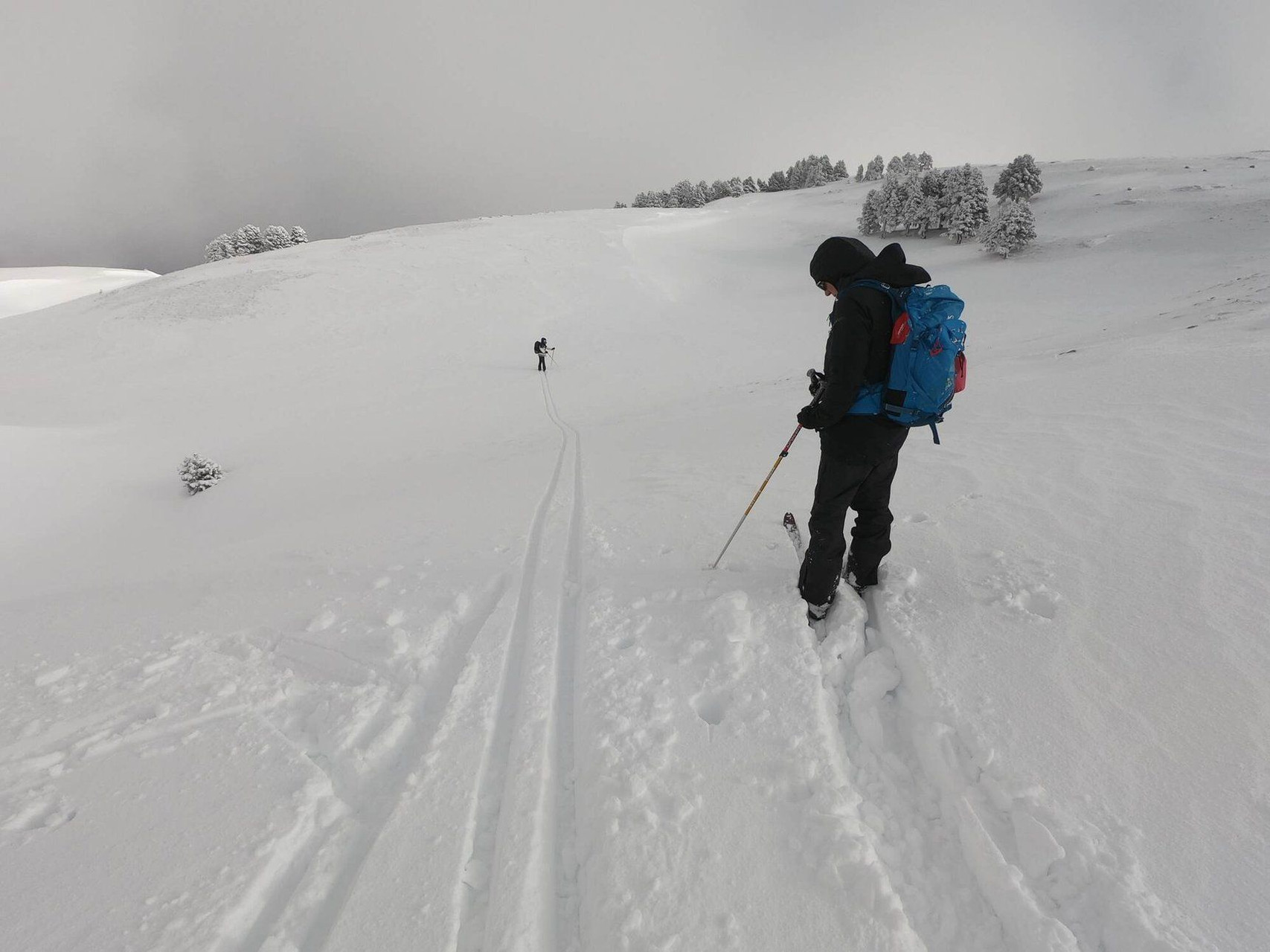 Skitour am Pas des Econdus - Vercors - Frankreich