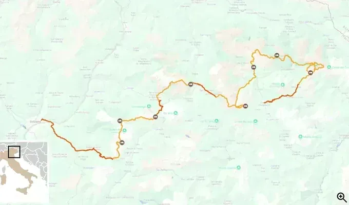 Große Dolomitenüberquerung von Bozen nach Cortina