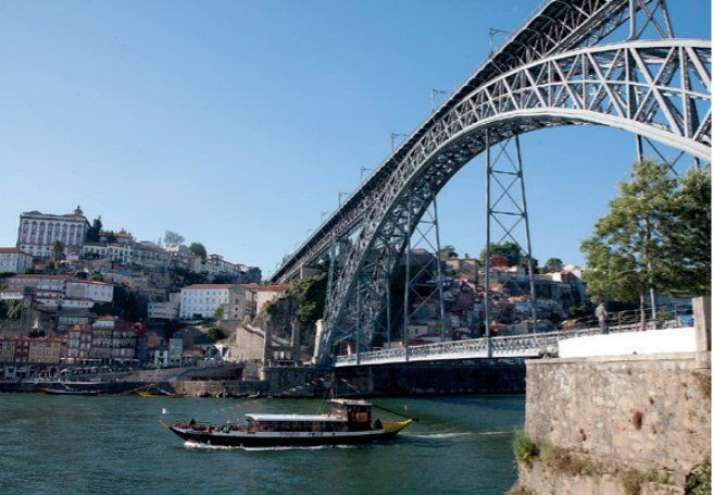 Douro-Mündung und die wunderschöne Stadt Porto
