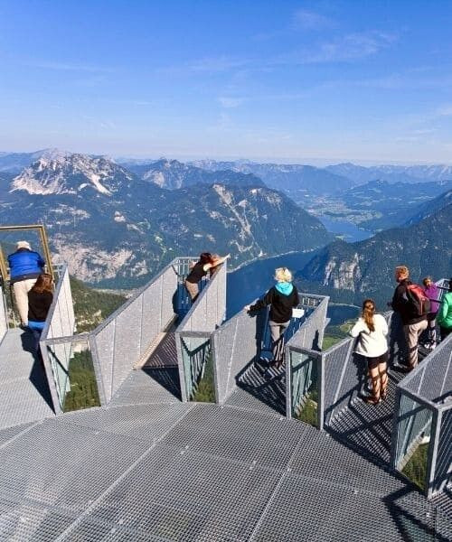 Aussichtsplattform Five Fingers über den Gipfeln - Krippenstein - Österreich