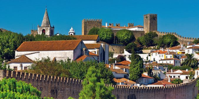 Befestigte Stadt Óbidos - Portugal