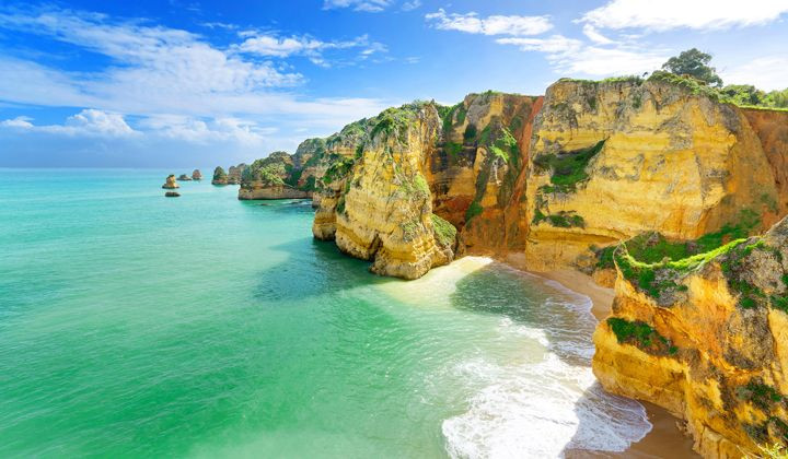 Goldene Klippen der Algarve - Portugal
