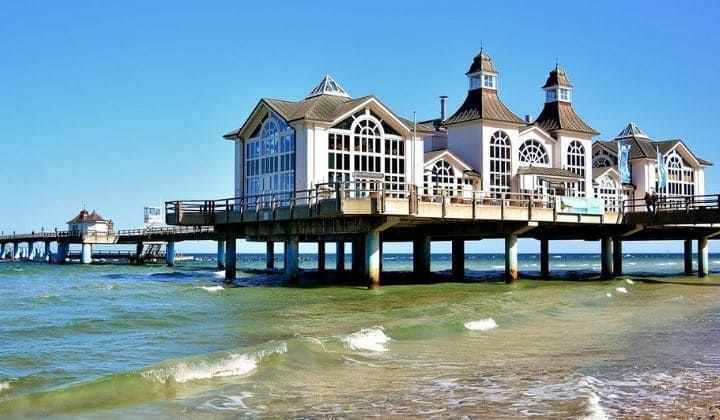 Seebrücke Sellin an der Ostsee - Insel Rügen - Deutschland