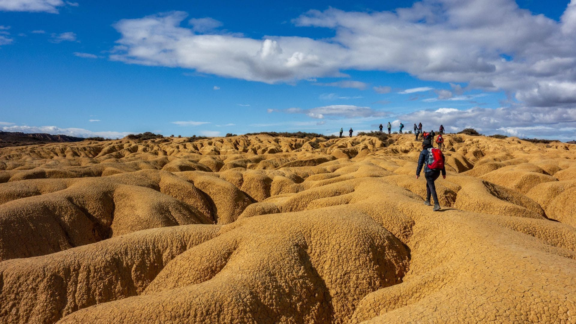 © P. Poulet Randonneurs dans les Hautes Vosges - France