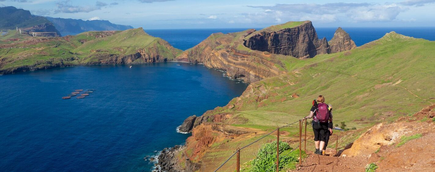 Wanderung an der Ponta de São Lourenço - Madeira - Portugal