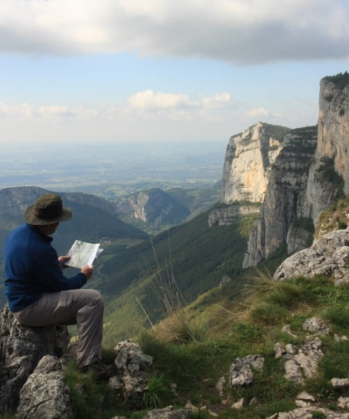 © François Ribard Wanderung am Pas de l’Allier - Vercors - Frankreich