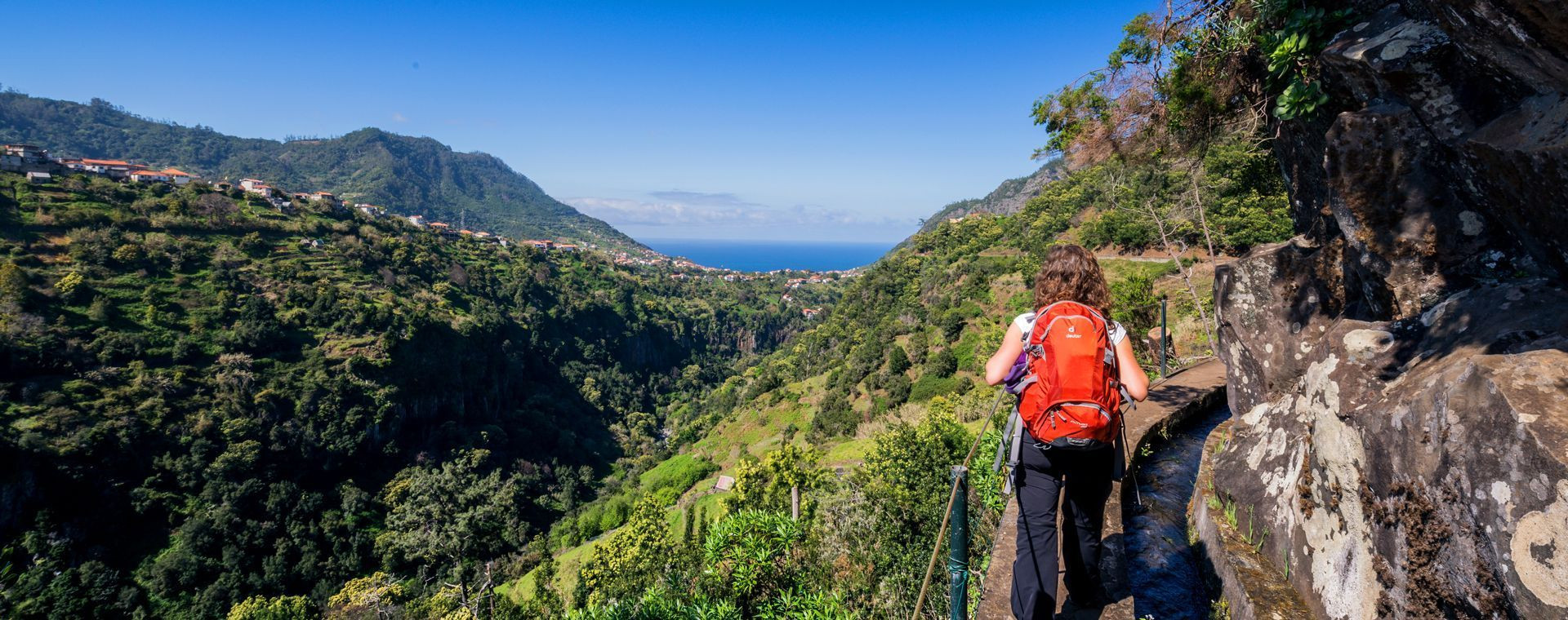 Wanderung auf der Levada do Castelejo - Porto da Cruz - Madeira - Portugal