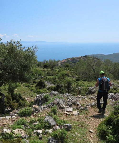 © François Ribard Wanderung nach Qeparo - Albanische Riviera - Albanien