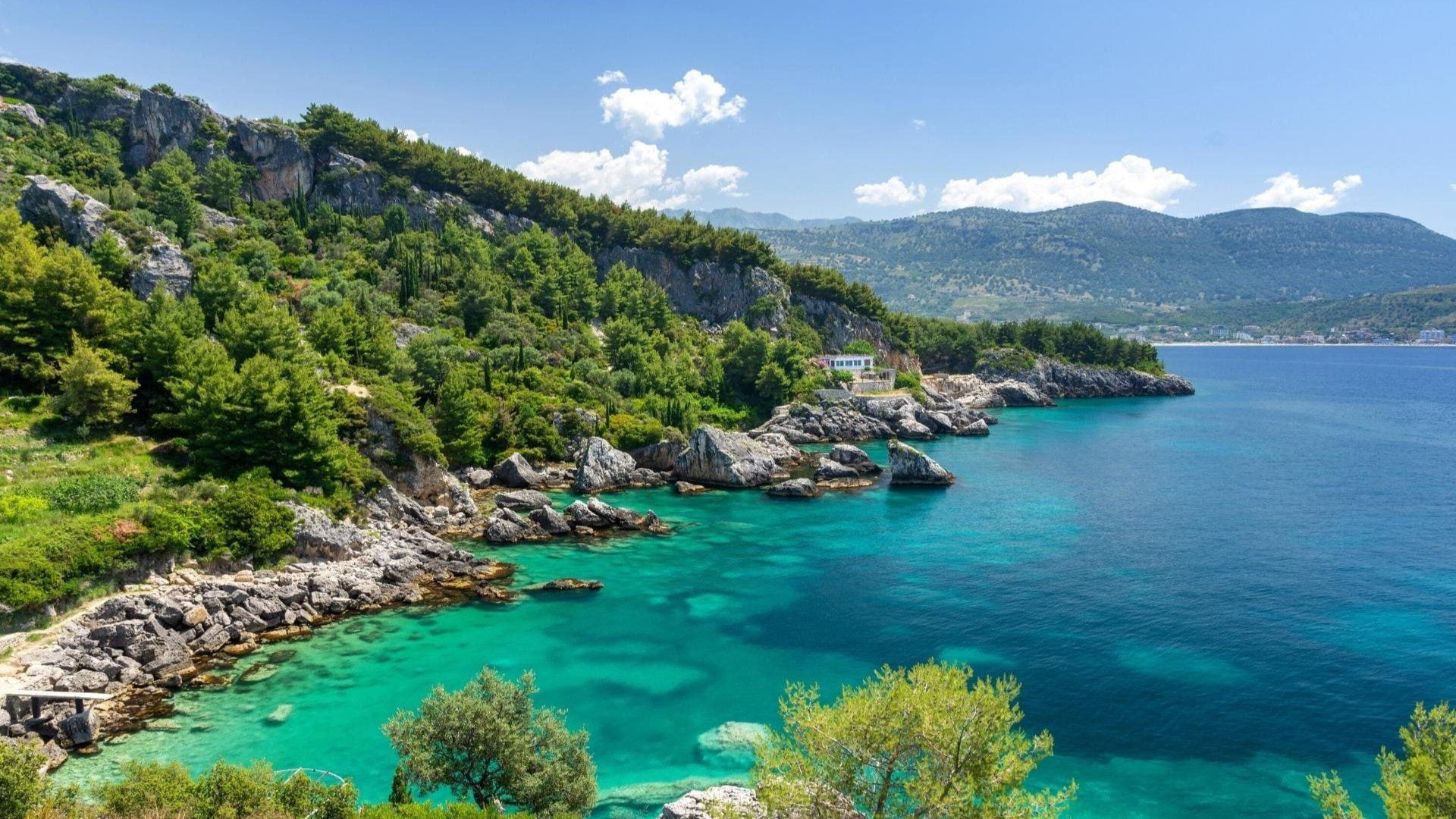 Küste von Himarë - Albanische Riviera - Albanien