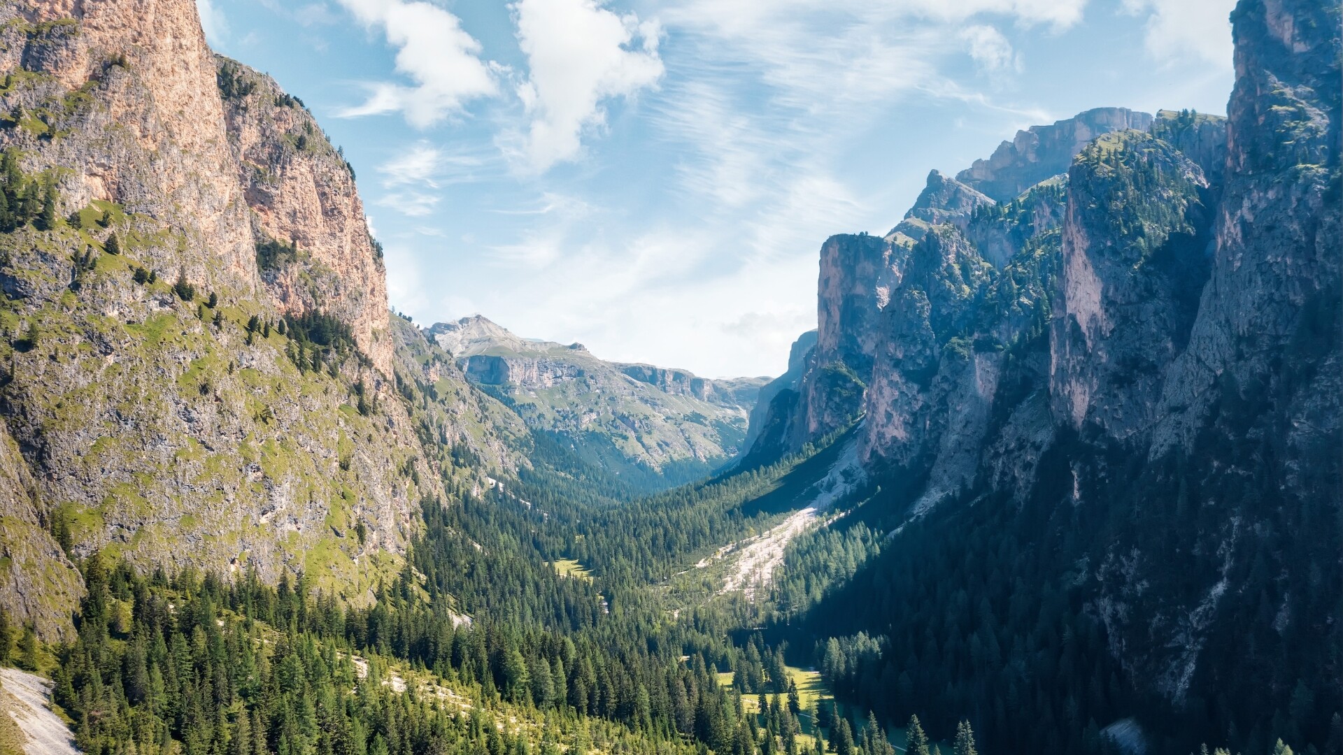 Vallunga-Schlucht - Dolomiten - Italien