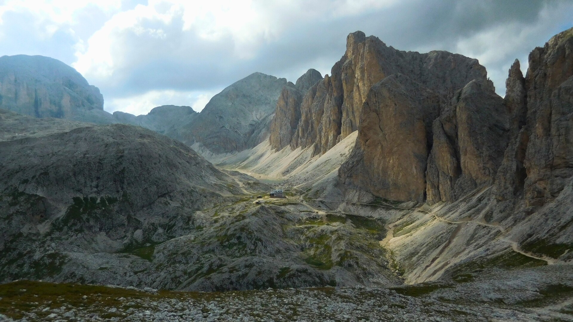 Passo della Zigolada (Rosengarten) - Dolomiten - Italien