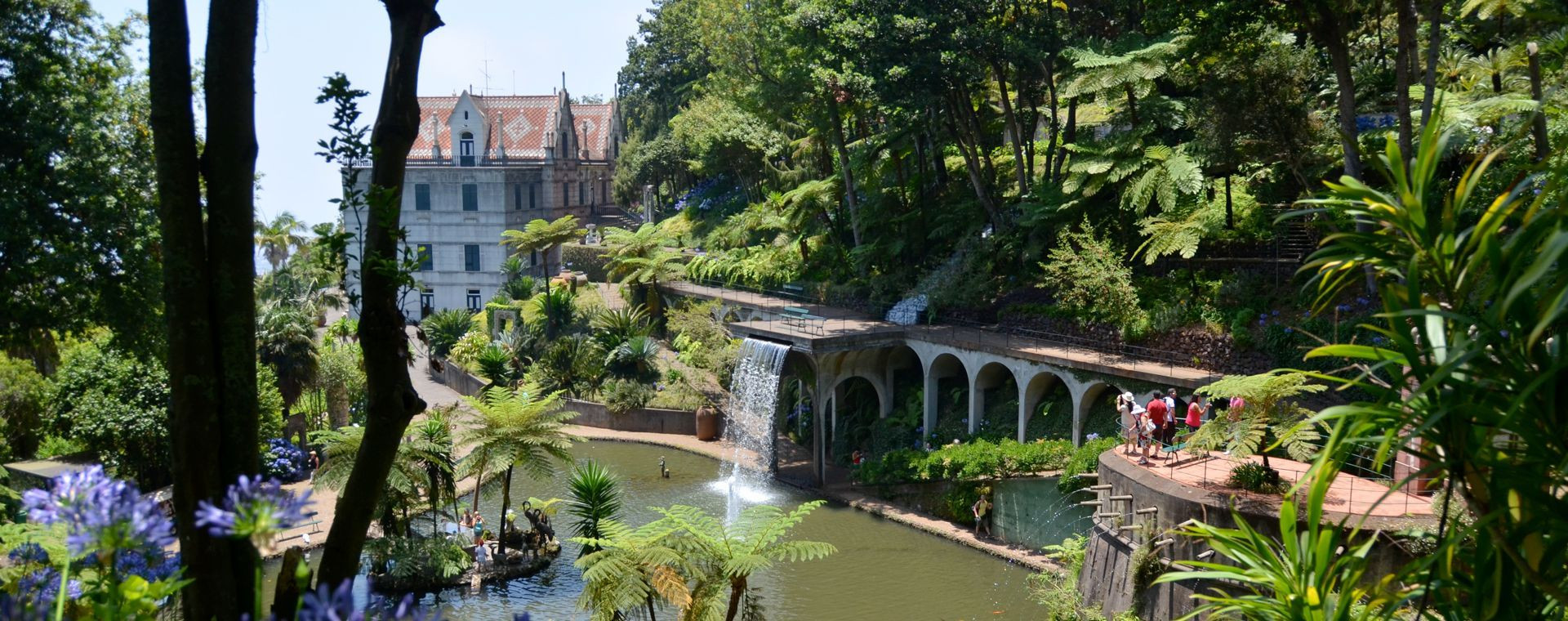 Tropischer Garten von Monte in Funchal - Madeira - Portugal