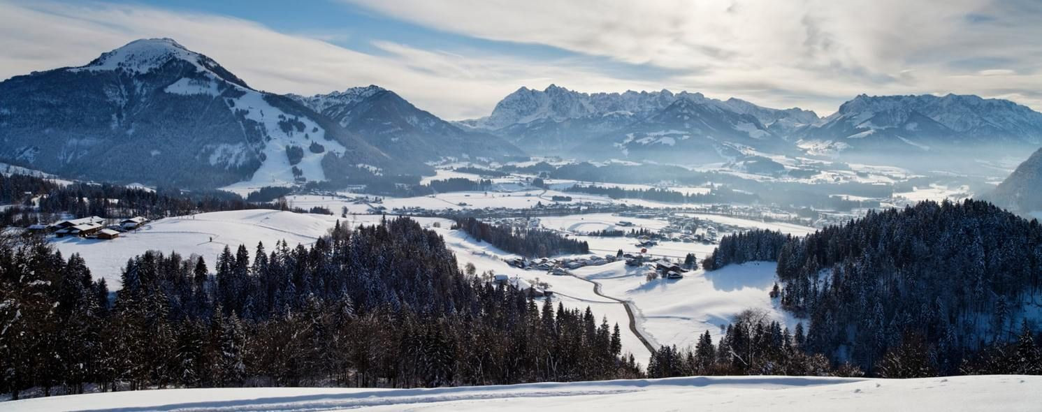 Region Kaiserwinkl im Winter - Tirol - Österreich
