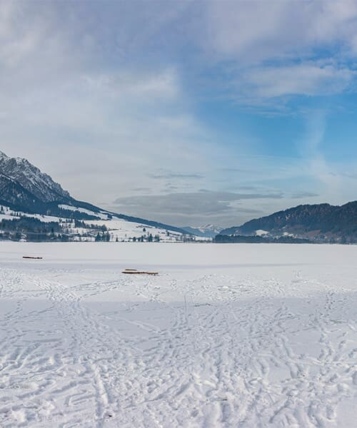 Walchsee im Winter