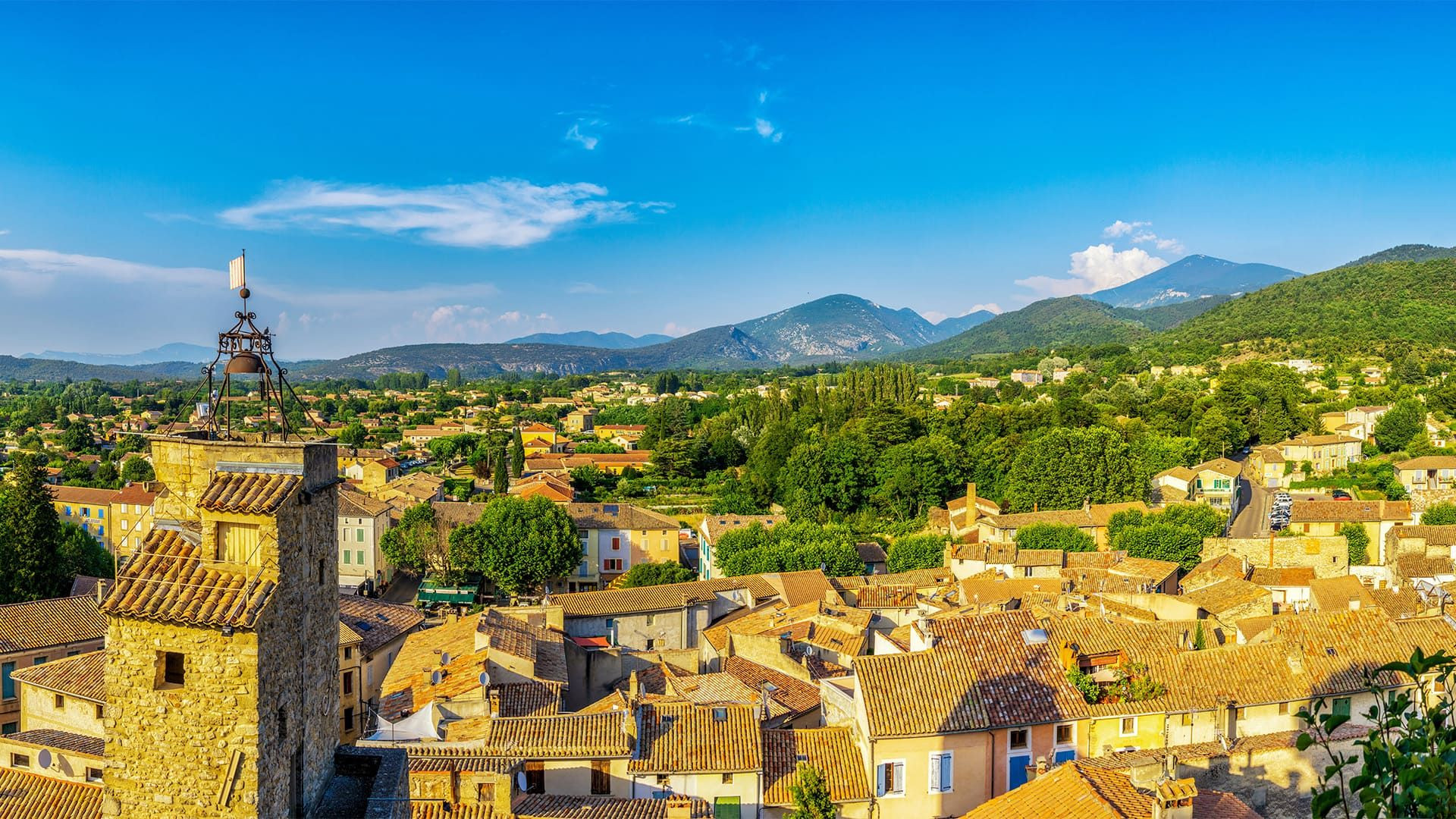 Dorf Malaucène und Mont Ventoux - Vaucluse - Provence