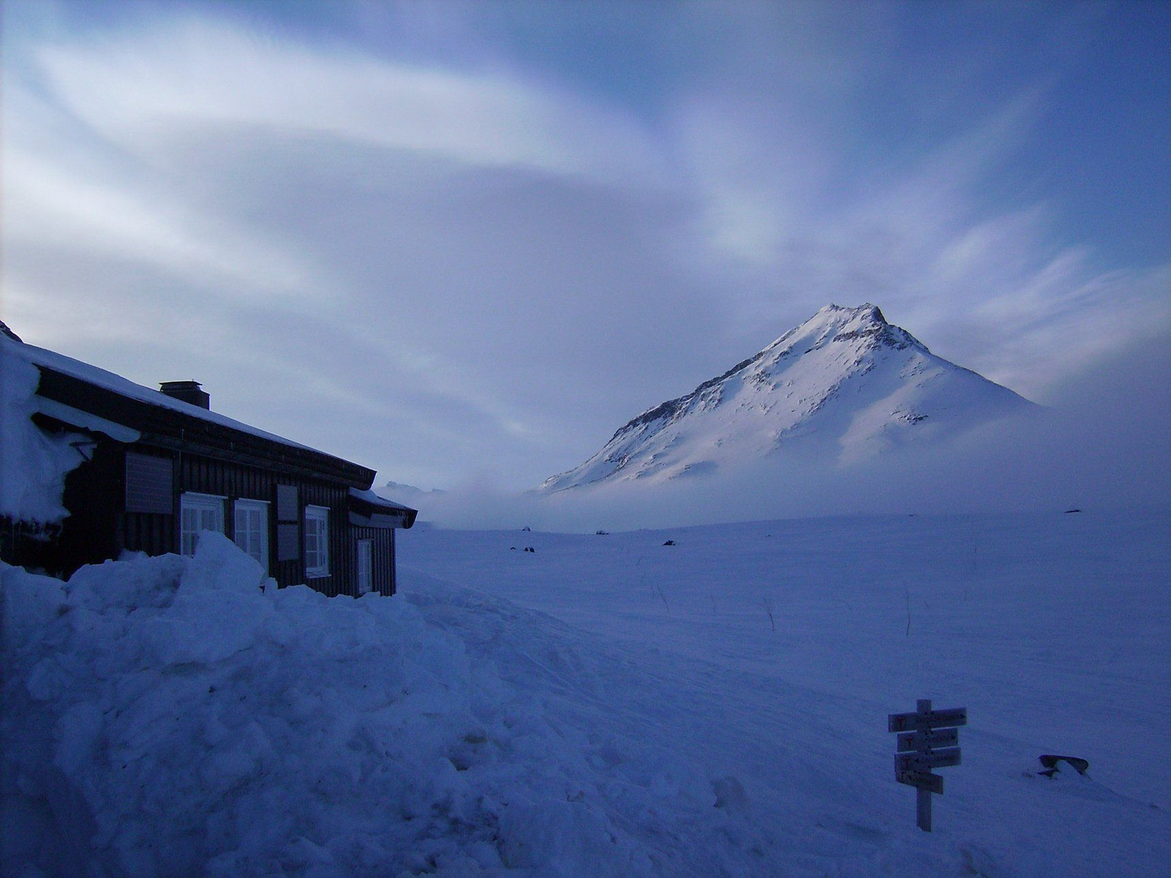 Berghütte im Winter - Jotunheimen - Norwegen