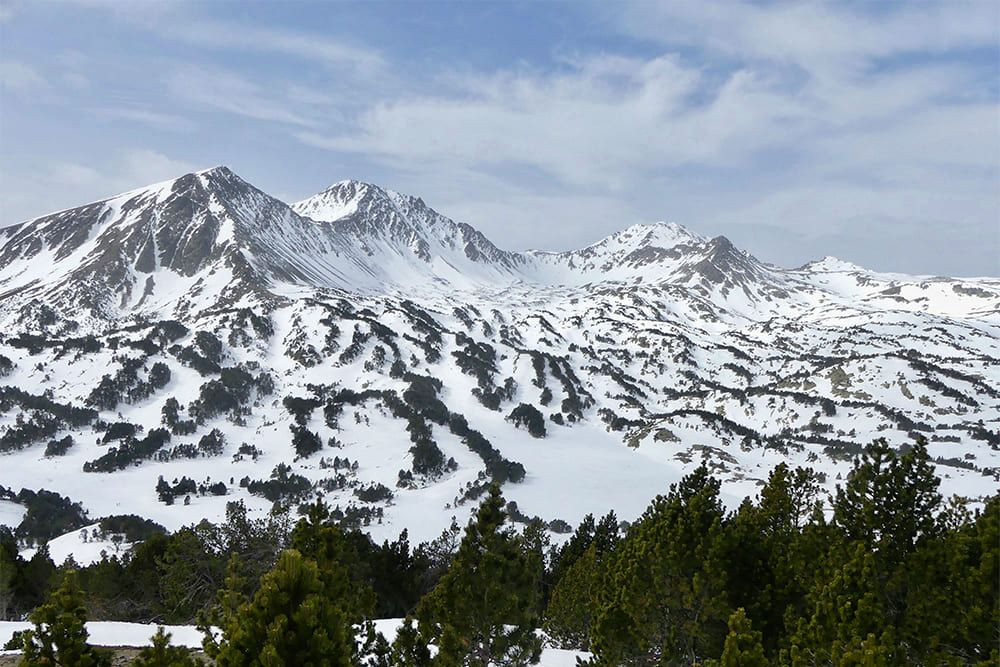 Blick auf die Berge - Pyrénées-Orientales - Frankreich
