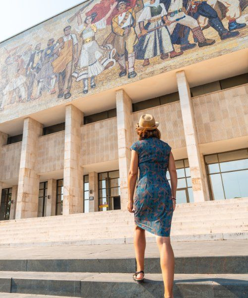 Nationales Geschichtsmuseum - Tirana - Albanien