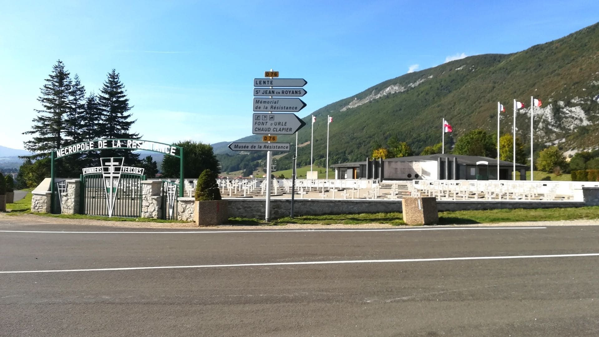 Gräberstätte der Résistance - Vassieux-en-Vercors - Drôme