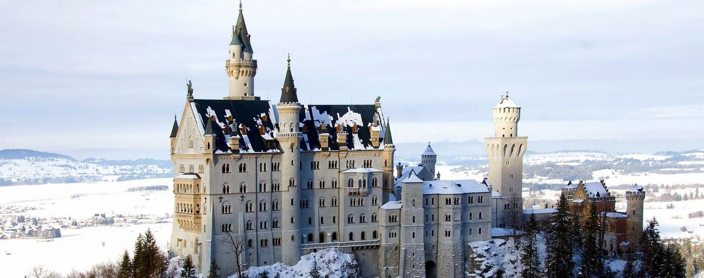 Neuschwanstein in Bayern - Deutschland