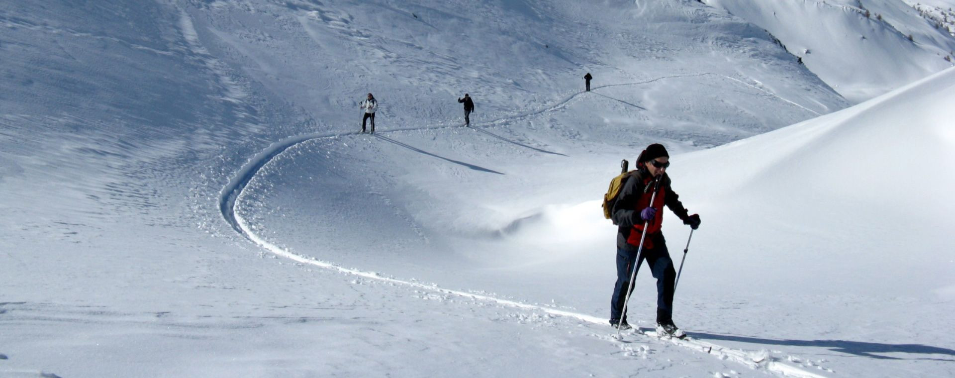 Nordisches Tourenskifahren im Queyras - Frankreich