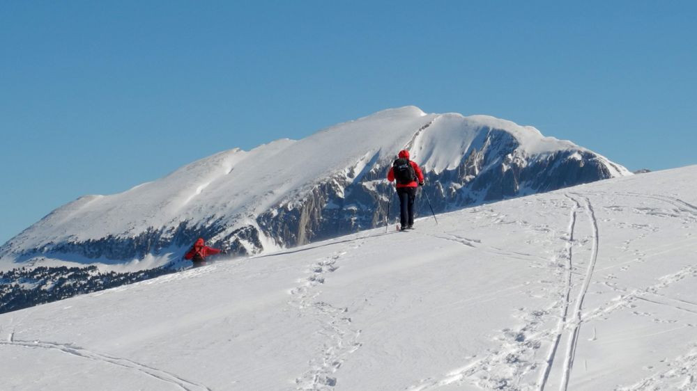 Nordisches Tourenskifahren - Nordkämme des Vercors - Frankreich