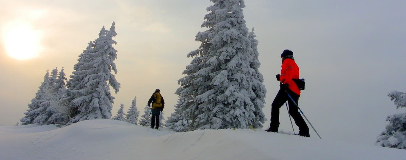 Nordische Skitour auf den Jurakämmen - Jura - Frankreich