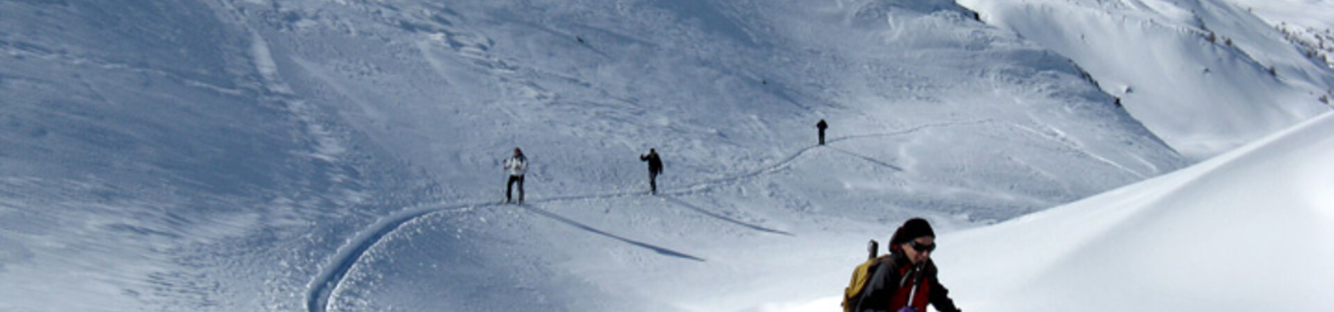 Nordische Skitour auf der Trace des Escartons - Hautes-Alpes - Frankreich