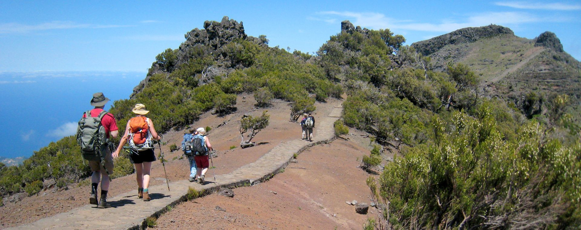 Weg zum Pico Ruivo - Madeira - Portugal