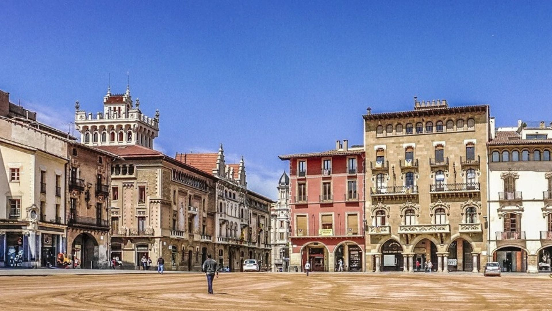 Plaça Major in Vic - Katalonien - Spanien