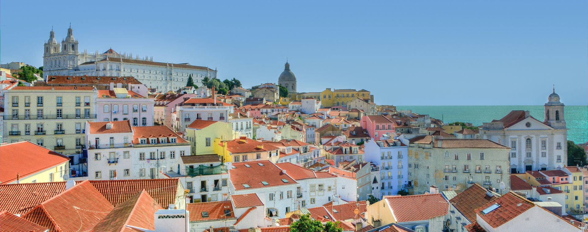 Stadtteil Alfama in Lissabon - Portugal