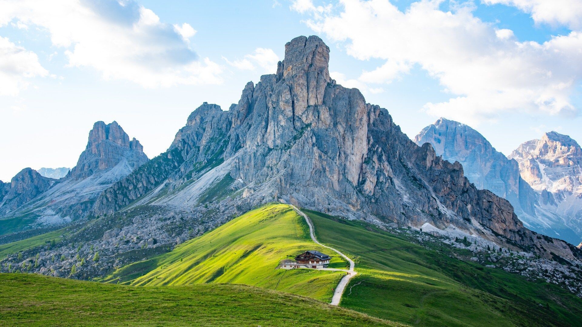 Gipfel Ra Gusela am Passo Giau - Dolomiten - Italien