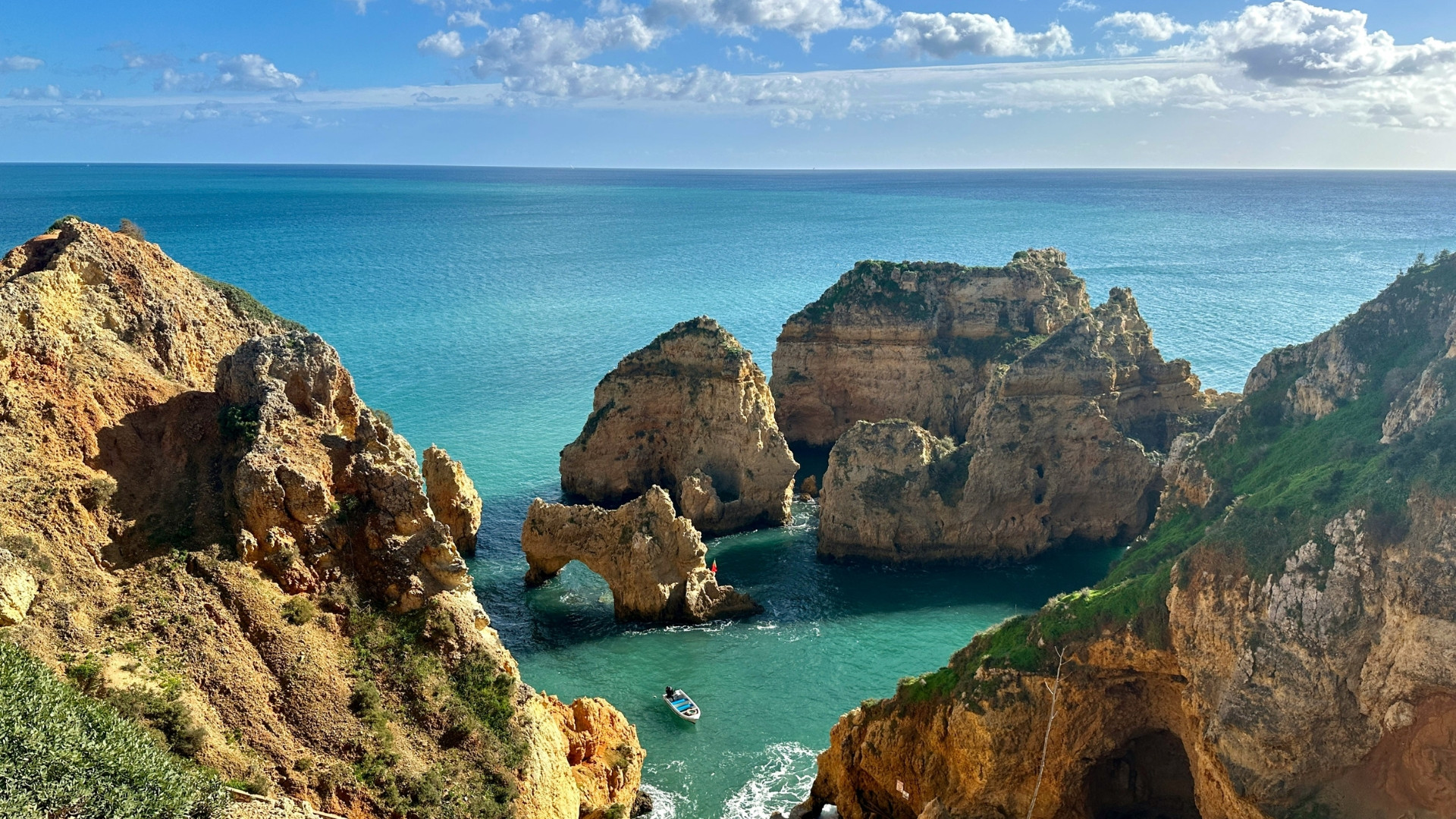 Felsformationen an der Ponta da Piedade - Lagos - Algarve - Portugal