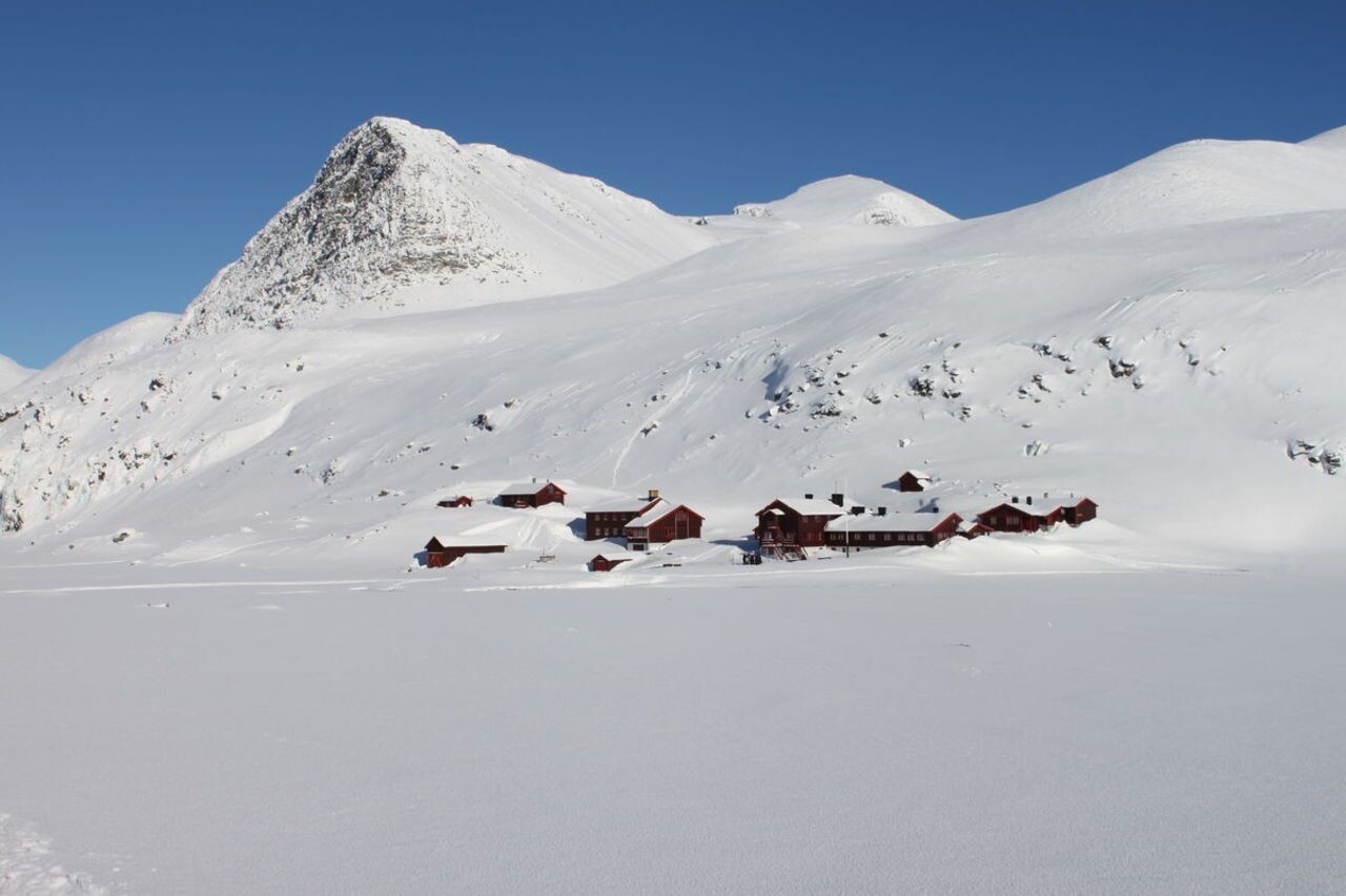 Berghütte Rondvassbu im Winter - Rondane - Norwegen