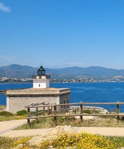 Leuchtturm S’Arnella in Port de la Selva - Costa Brava - Spanien