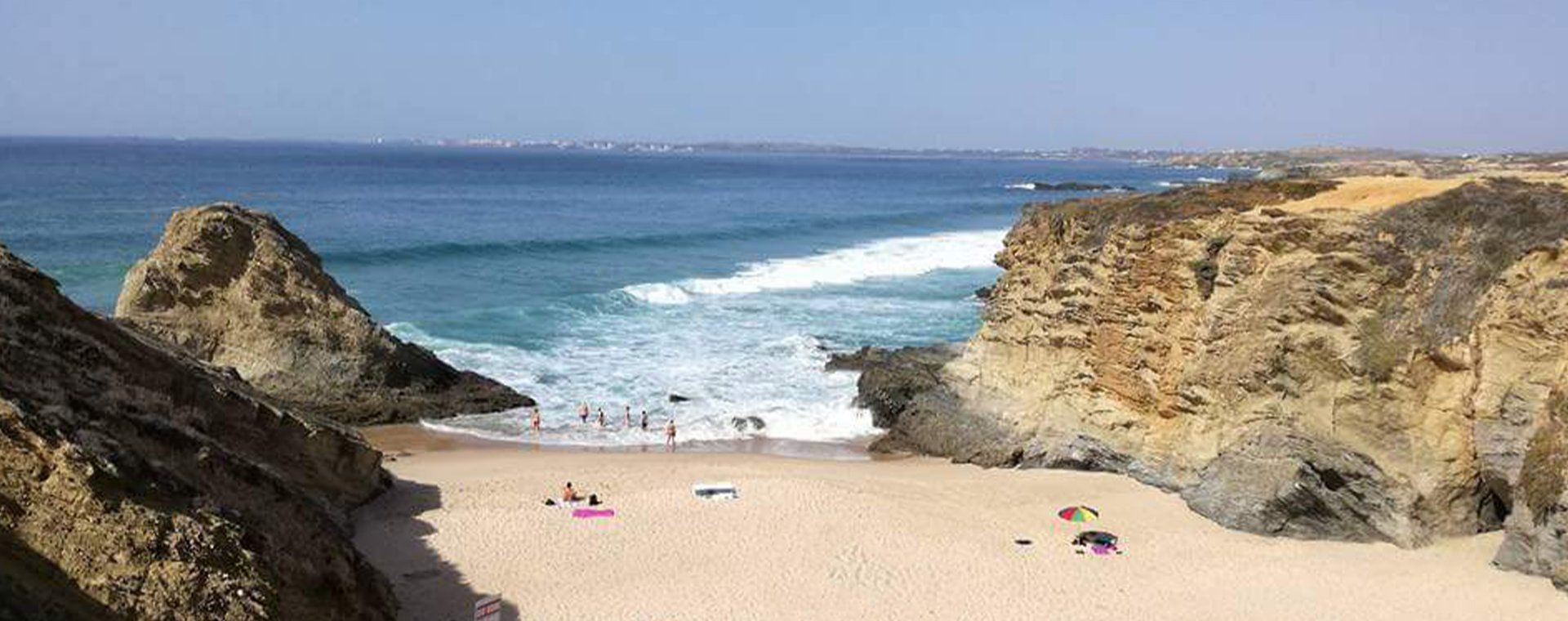 Sandige Bucht an der Costa Vicentina - Alentejo - Portugal